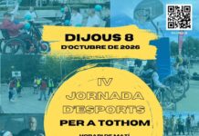 IV Jornada Inclusiva d’Esports per a Tothom