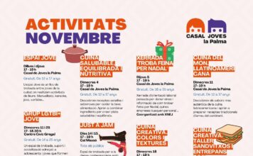 Programació de novembre al Casal de Joves